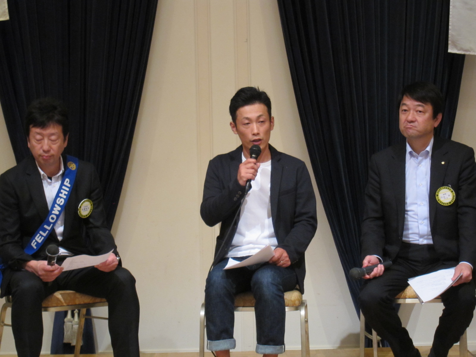 松崎さんが活動について語る