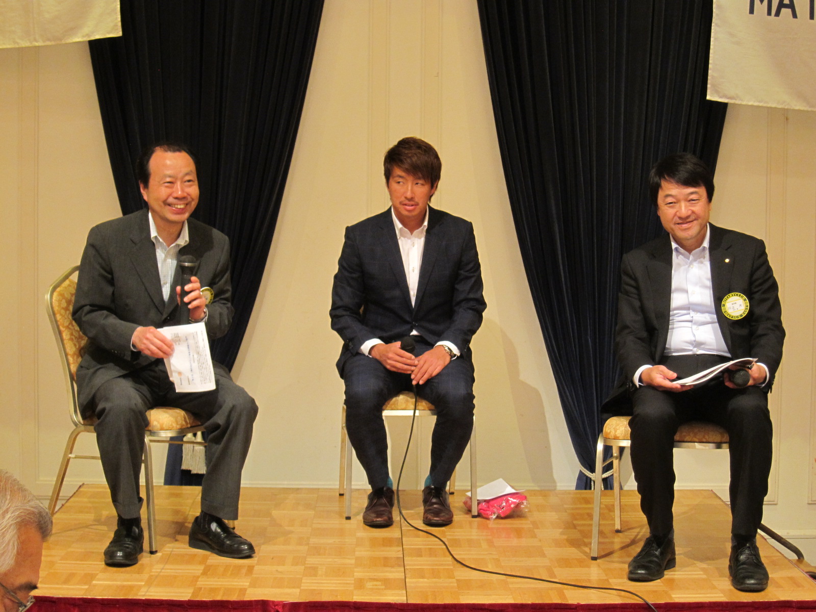 佐藤さんが活動について語る